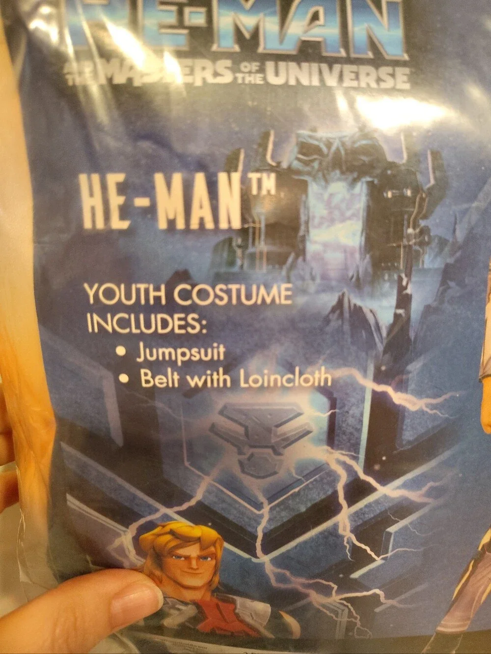 New He-Man Masters Of The Universe Costume Boys Medium 8-10 InSpirit Halloween